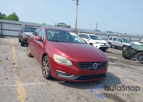 2016 Volvo S60 T5 Drive-E Premier z USA, uszkodzony, nr VIN YV126MFK4G1396231